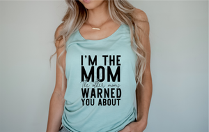 I'm the mom other moms warned you about screen print transfer RTS