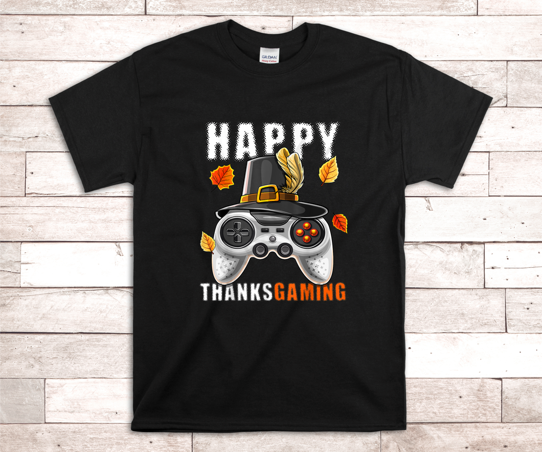 Happy Thanks Gaming Youth print transfer RTS