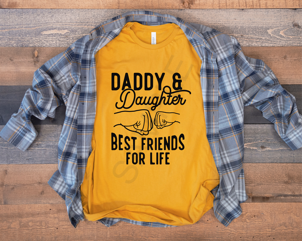 daddy and daughter..  screen print transfer RTS B17