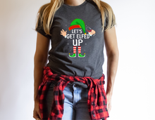 Load image into Gallery viewer, Let&#39;s get elfed up screen print transfer RTS