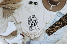 Load image into Gallery viewer, Marilyn cartoon screen print transfer RTS