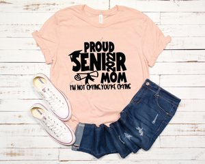 Senior mom 2022 screen print transfer RTS