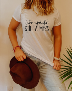 Life update still a mess screen print transfer RTS D13