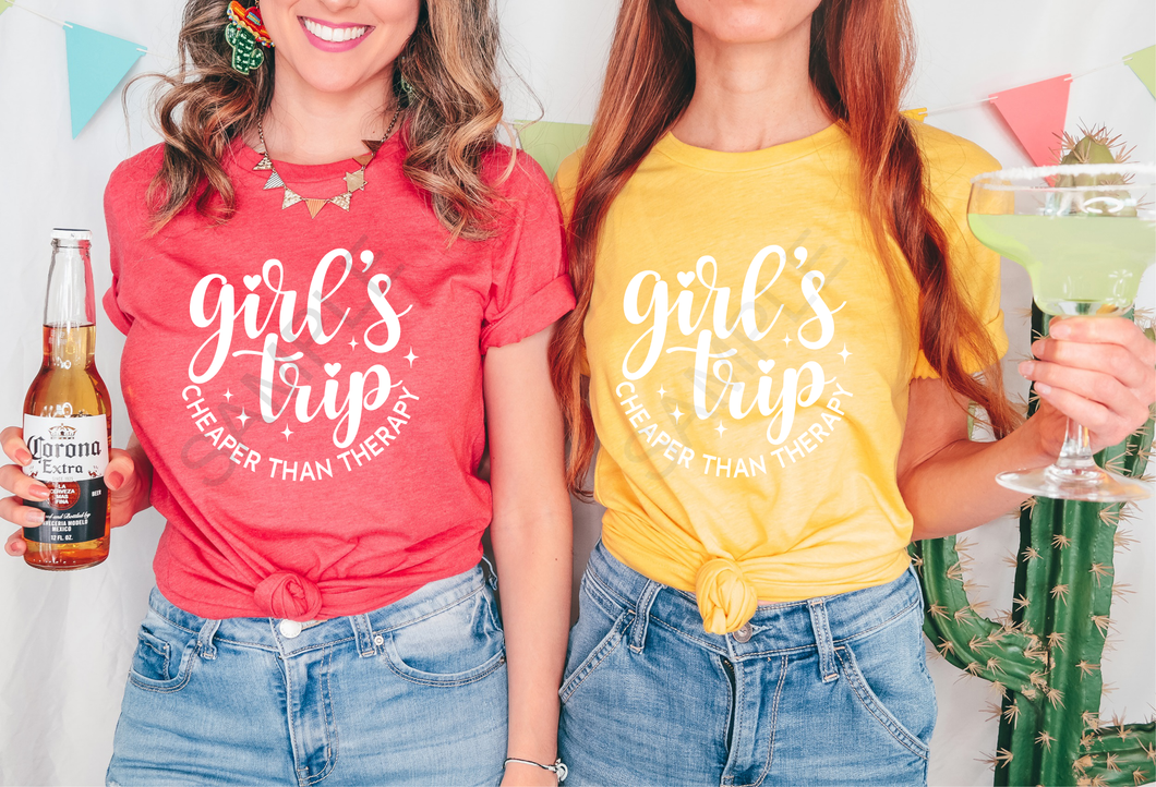 Girls trip screen print transfer RTS f12