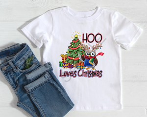 Hoo love Christmas owl