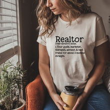 Load image into Gallery viewer, Realtor definition screen print transfer RTS