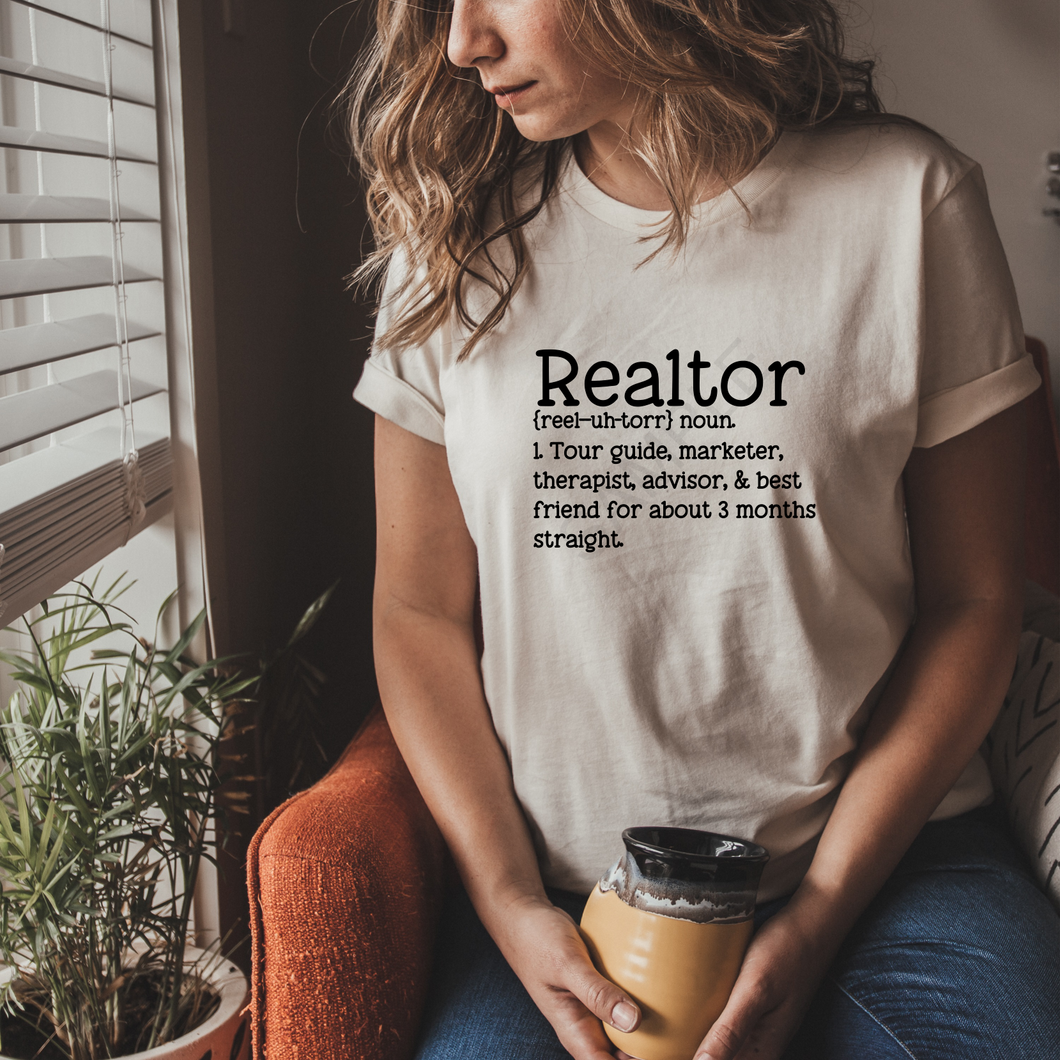 Realtor definition screen print transfer RTS