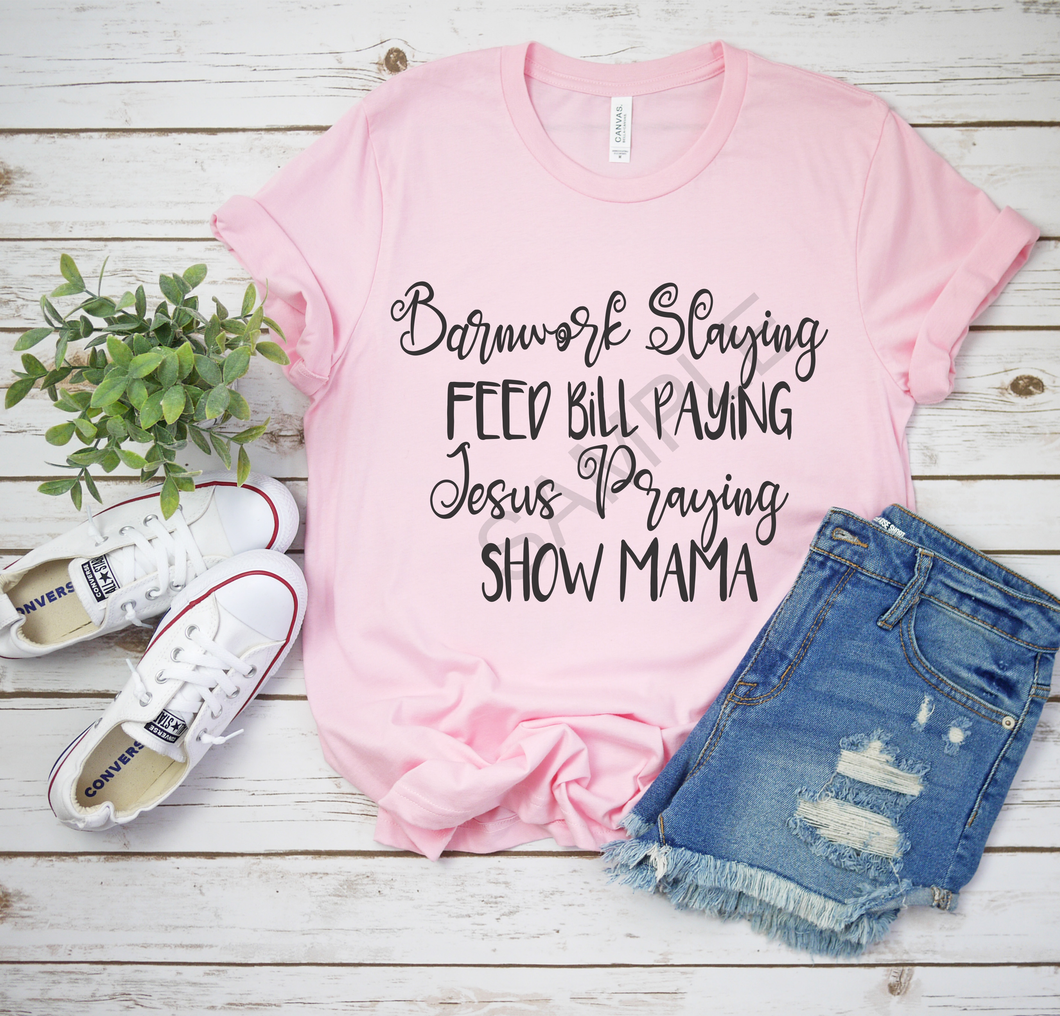 Show mom typography digital download PNG