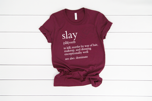 Slay definition screen print transfer RTS