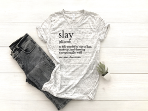 Slay definition screen print transfer