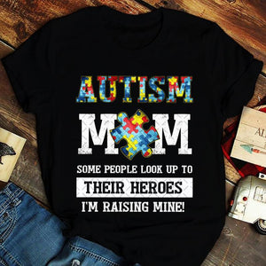 Autism mom screen print transfer RTS C11