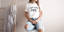 Load image into Gallery viewer, Love like Jesus screen print transfer RTS A11