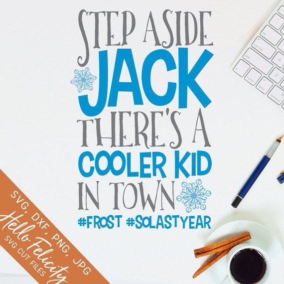 Step aside Jack there's a cooler kid in town winter snowman sublimation transfer heat press ready image