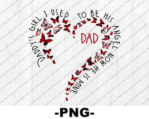 Daddy's girl screen print transfer pre order HIGH HEAT RTS