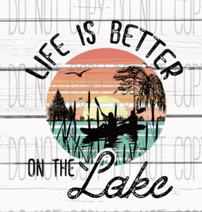 Life is better on the lake