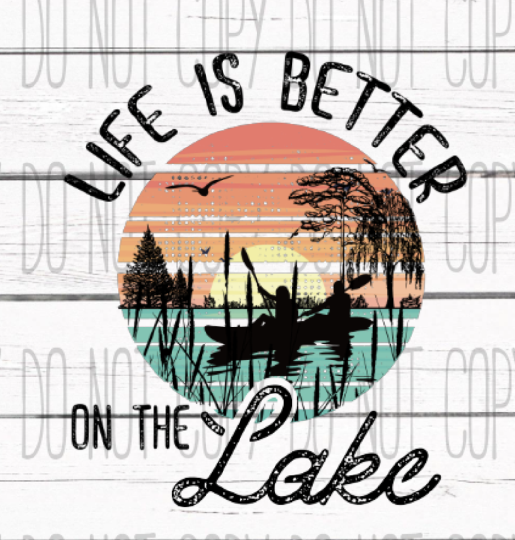 Life is better on the lake