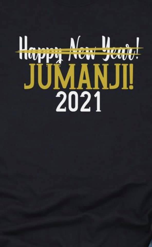 Jumanji 2021 screen print transfer RTS