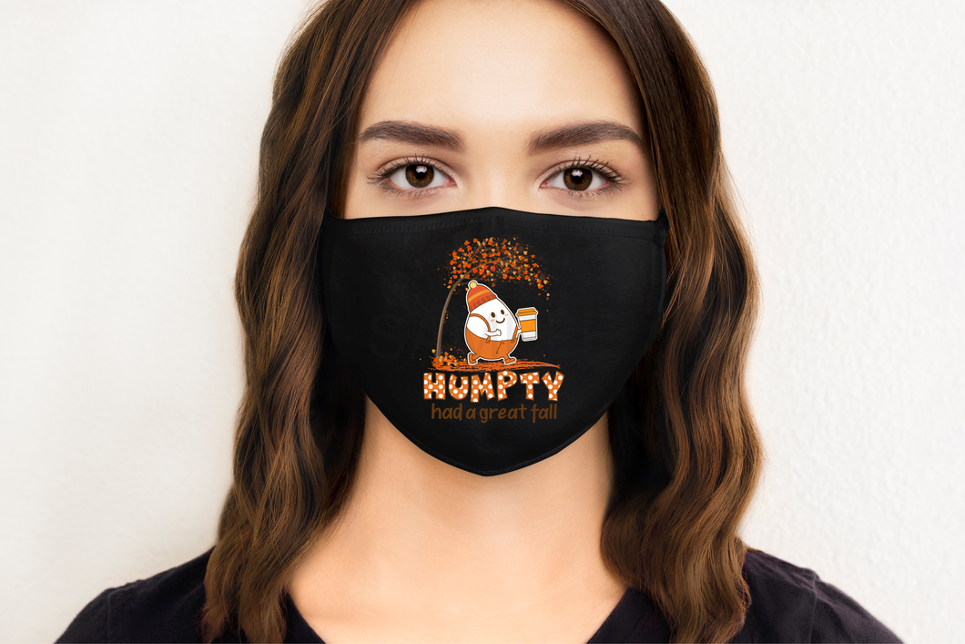 Humpty had a great fall mask/koozie sized screen print transfers RTS