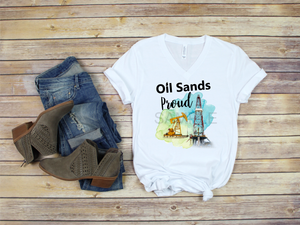 oil sands proud oilfield sublimation transfer heat press ready image