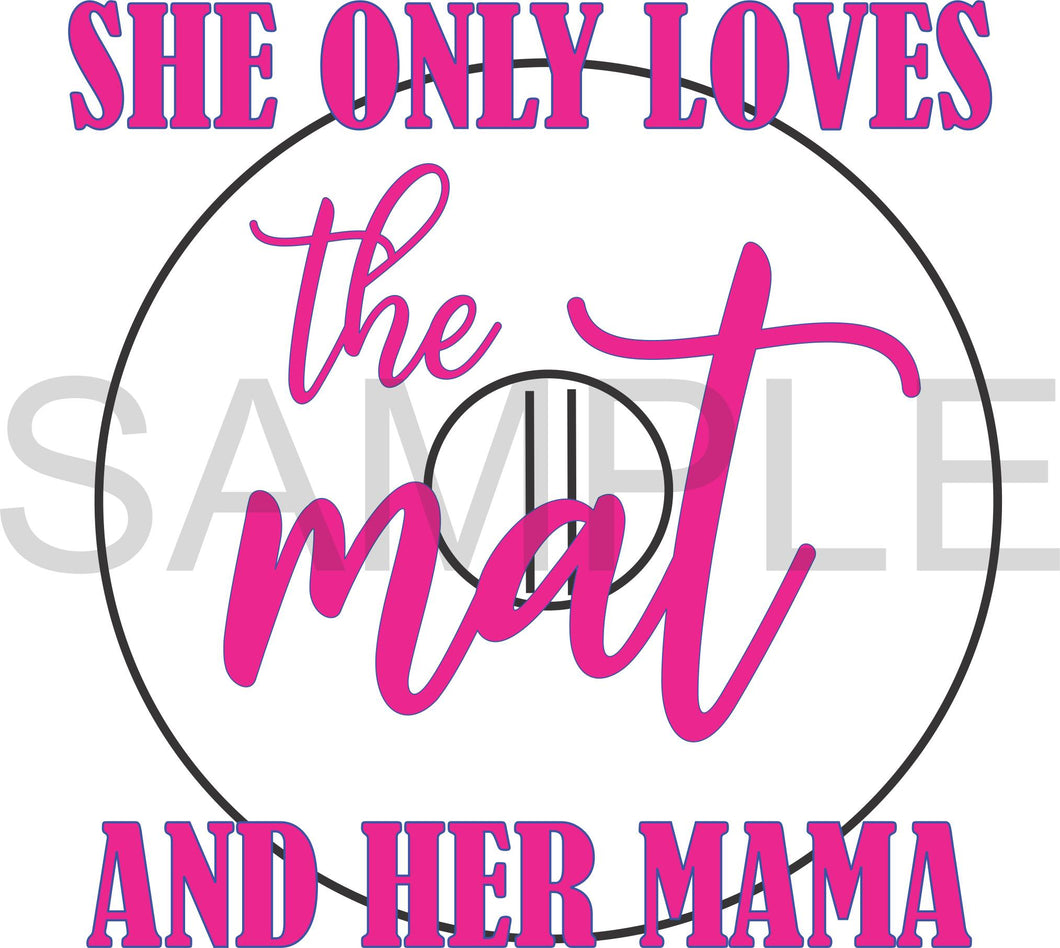 She only loves the mat and her mama wrestling sport transfer
